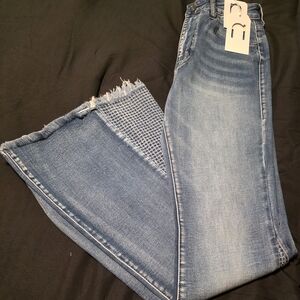 Stylish Blue Flare Jeans for Women